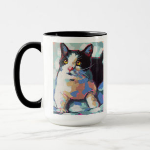 Benutzerdefinierte Katzenporträtmalerei - Für imme Tasse