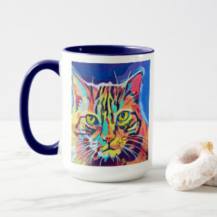 Benutzerdefinierte Katzenporträtmalerei - Für imme Tasse