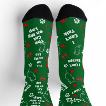 Benutzerdefinierte Katzensocken für Katzenliebhabe