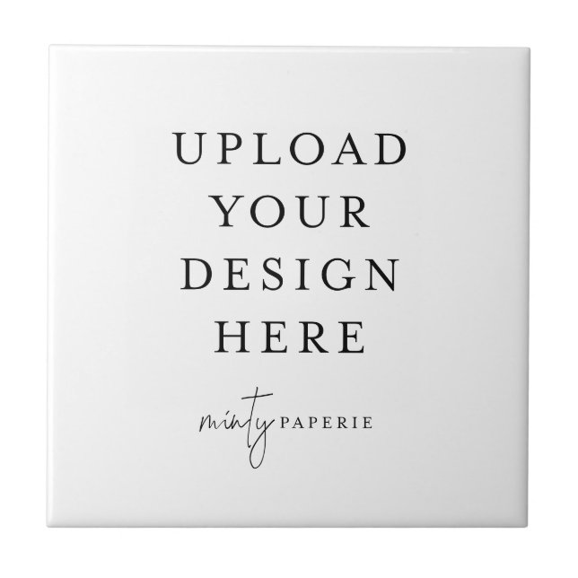 Benutzerdefinierte Keramik - Machen Sie es selbst Fliese (Vorderseite)