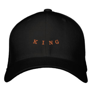 Benutzerdefinierte King-Text 777-Nummer Gedruckte  Bestickte Baseballkappe