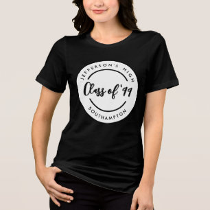 Benutzerdefinierte Klasse des Schulabsolventen Tre Tri-Blend Shirt