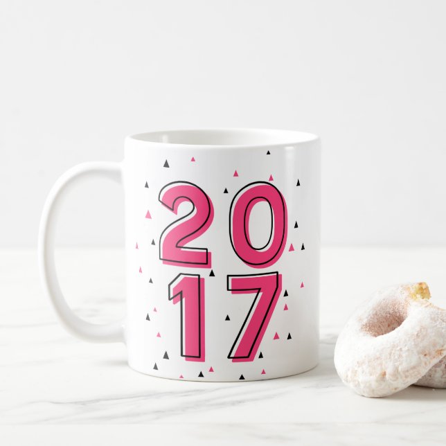 Benutzerdefinierte Klasse für das geometrische Mus Kaffeetasse (Mit Donut)