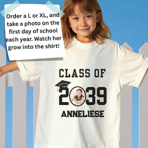 Benutzerdefinierte Klasse von 2039 Wachse Mit Mir  T-Shirt
