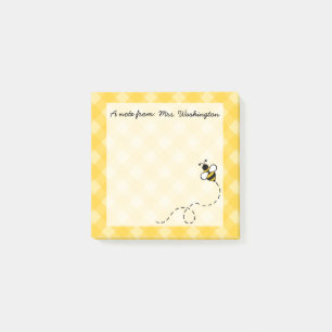 Benutzerdefinierte kleine Honigbiene Geschenk-Post Post-it Klebezettel