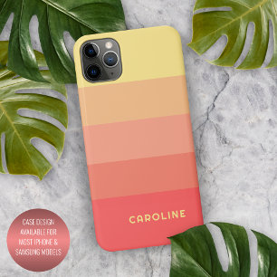 Benutzerdefinierte Korallenrot Pfirsich Orange Mel iPhone 16 Pro Max Hülle