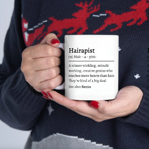 Benutzerdefinierte Kosmetologie Hairapist Definiti Kaffeetasse