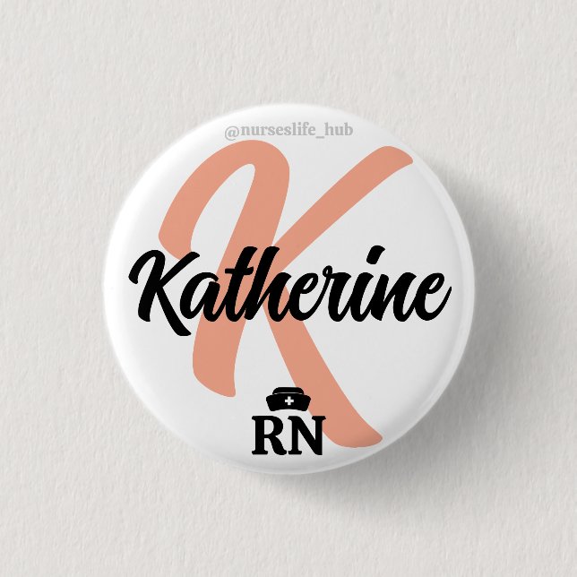 Benutzerdefinierte Krankenknöpfe und Buttone | Per Button (Vorderseite)