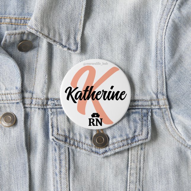 Benutzerdefinierte Krankenknöpfe und Buttone | Per Button (Beispiel)