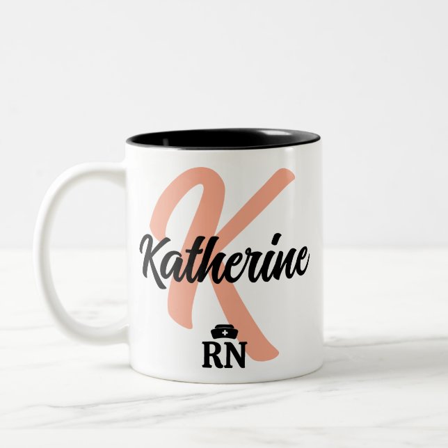 Benutzerdefinierte Krankenknöpfe und Buttone | Per Zweifarbige Tasse (Links)