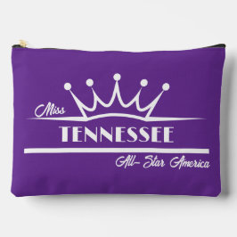 Benutzerdefinierte Krone | Pageant Pocket Sash Bag Zubehörtasche