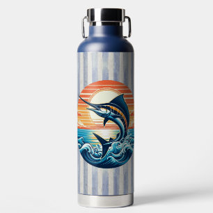 Benutzerdefinierte Küsten-/nautische-/Strand-Marli Trinkflasche