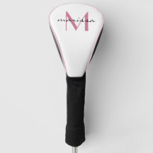 Benutzerdefinierte Ladys rosa Name Monogramm
