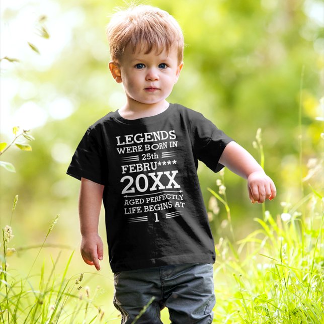 Benutzerdefinierte Legenden wurden im Zeitraum von Kleinkind T-shirt (Von Creator hochgeladen)