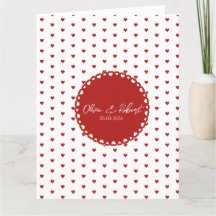 Benutzerdefinierte Liebe dank Karte