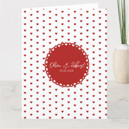 Benutzerdefinierte Liebe dank Karte