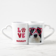 Benutzerdefinierte Liebe Hunde Liebhaber Name