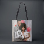 Benutzerdefinierte LIEBE Personalisiert Zwei Fotos Tasche<br><div class="desc">Individuell Personalisiertes Foto Tasche aus Ricaso - fügen Sie Ihre eigenen zwei Fotos zu dieser einzigartigen Geschenkidee mit fett LIEBE Typografie Detail.</div>