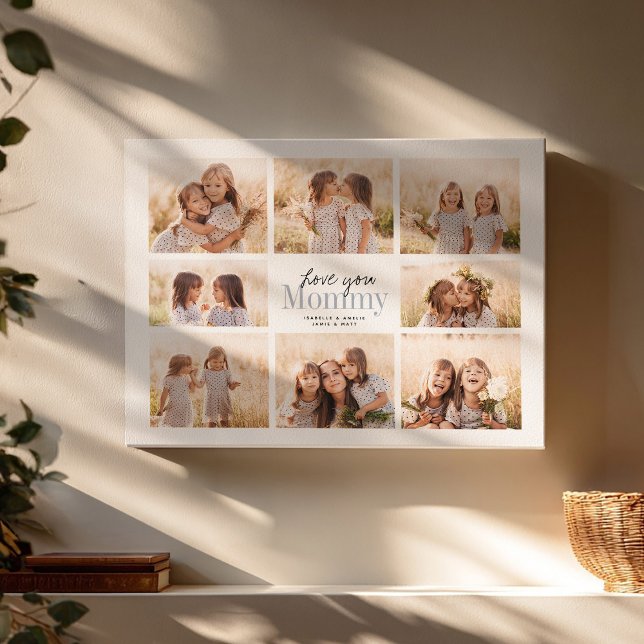 Benutzerdefinierte Liebe Sie Mütter Muttertagsfoto Leinwanddruck (Von Creator hochgeladen)