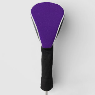 Benutzerdefinierte Lila Lärm-Golf-Kopfabdeckung Golf Headcover