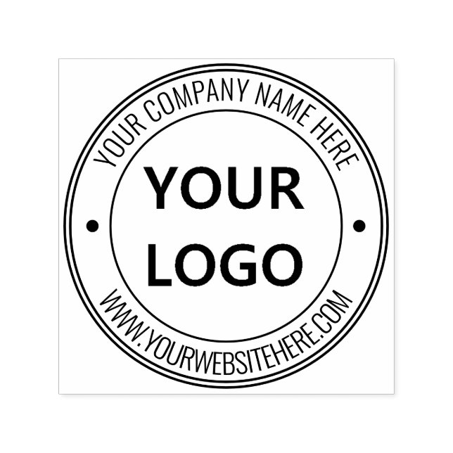 Benutzerdefinierte Logo-Briefmarke Beruflich Permastempel (Design)