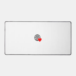 Benutzerdefinierte Logo-Desk-Matches und -Mousepad Schreibtischunterlage