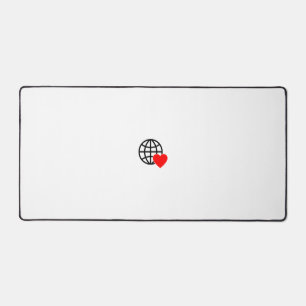 Benutzerdefinierte Logo-Desk-Matches und -Mousepad Schreibtischunterlage