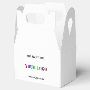 Benutzerdefinierte Logo Favor Box Name Webseite Ih Geschenkschachtel
