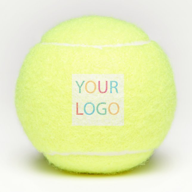 Benutzerdefinierte Logo-Firma Tennisbälle (Vorderseite)