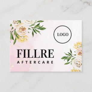 Benutzerdefinierte Logo-Frühjahrskarte Visitenkarte