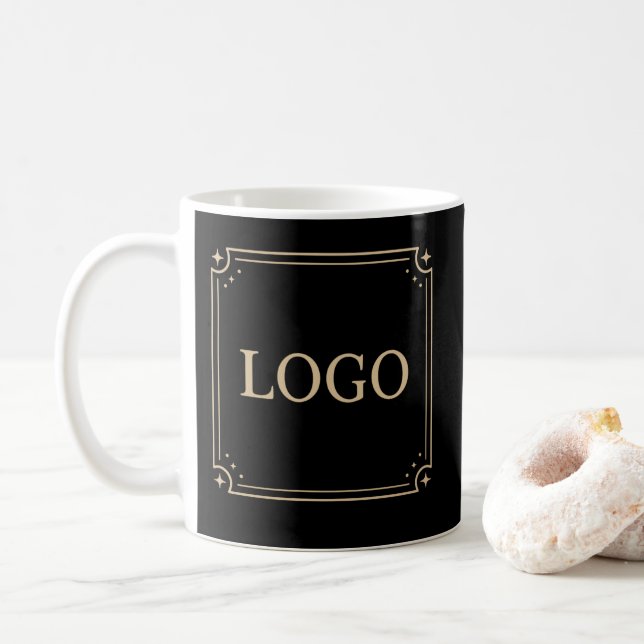 Benutzerdefinierte Logo-Tasse Personalisierte Gesc Kaffeetasse (Mit Donut)