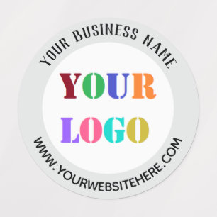 Benutzerdefinierte Logo- und Text-Personalisierte  Etiketten