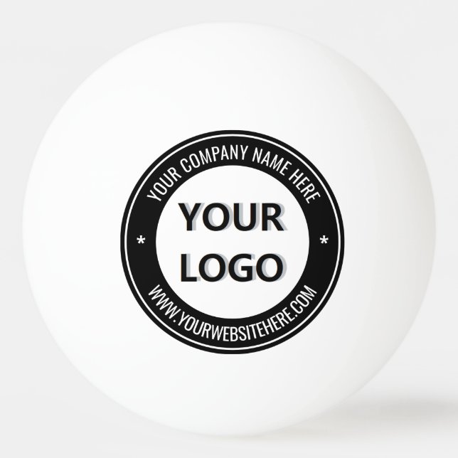 Benutzerdefinierte Logo- und Text-Ping-Pong-Ball-F Tischtennisball (Vorderseite)