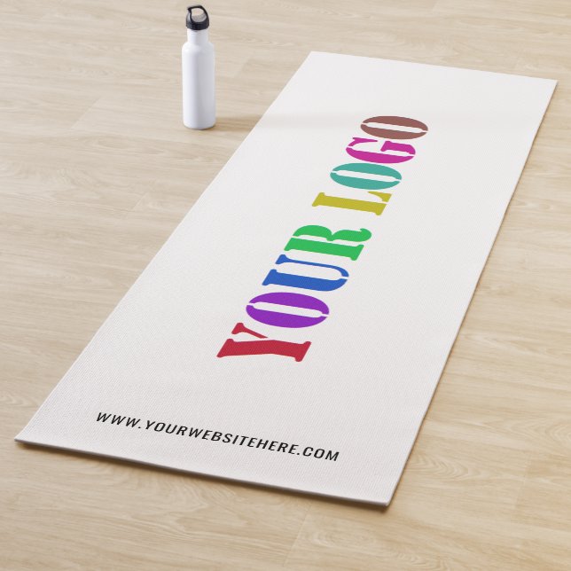 Benutzerdefinierte Logo- und Text-Yoga-Matte - Far Yogamatte (Beispiel)