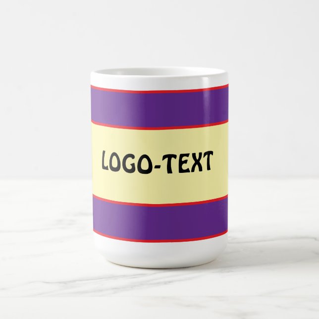 Benutzerdefinierte Logofarbenmischung Kaffeetasse (Mittel)