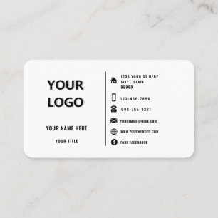 Benutzerdefinierte Logos Moderne Gestaltung Ihrer  Visitenkarte
