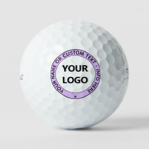 Benutzerdefinierte Logos und Text-Golf-Balls - Ihr Golfball