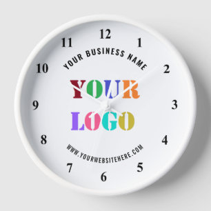 Benutzerdefinierte Logos und Textmauer - Farben au Uhr