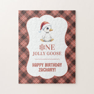 Benutzerdefinierte lustige Gans Dezember Erster Ge