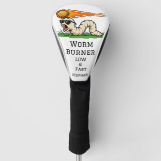 Benutzerdefinierte Lustige Golf-Wurm-Brenner-Kopfb Golf Headcover