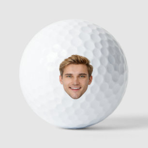 Benutzerdefinierte lustige Kindergesichter persona Golfball