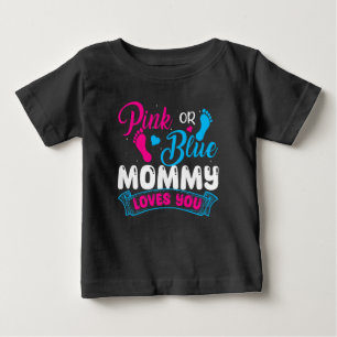 Benutzerdefinierte Mama 2026 Faux Babyfüße Andenke Baby T-shirt