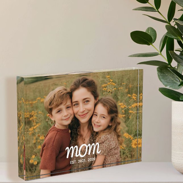 Benutzerdefinierte Mama Modernes Skript eingericht Fotoblock (Von Creator hochgeladen)