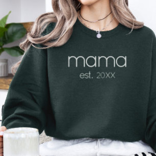 Benutzerdefinierte Mama Sweatshirt