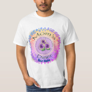 Benutzerdefinierte Mamas Diner T - Shirt