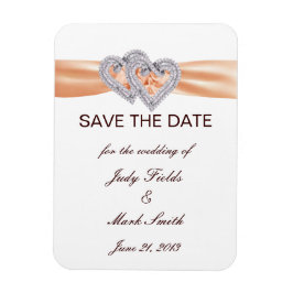 Benutzerdefinierte Mandarine speichert das Datumsf Magnet