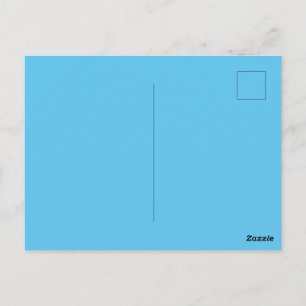 Benutzerdefinierte Marken-Himmelblau-Bild-perfekte Postkarte