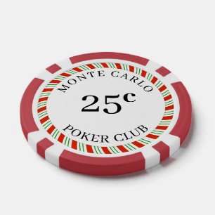 Benutzerdefinierte Marken Monte Carlo Smooth 25 Ce Pokerchips