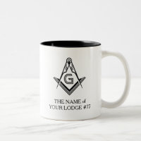 Benutzerdefinierte Masonic-Tasse | Freemason Gesch