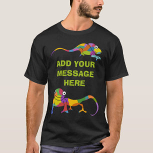 Benutzerdefinierte Meldungskammern Grafik T-Shirt